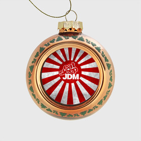 Стеклянный ёлочный шар с принтом JDM в Белгороде, Стекло | Диаметр: 80 мм | Тематика изображения на принте: car | domo | drift | japan | jdm | kun | race | street | авто | автомобиль | гонки | дрифт | король | машина | флаг | япония