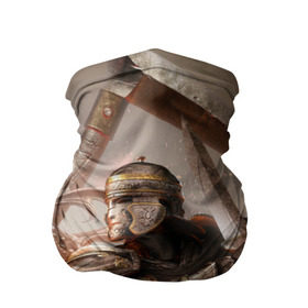 Бандана-труба 3D с принтом For Honor в Белгороде, 100% полиэстер, ткань с особыми свойствами — Activecool | плотность 150‒180 г/м2; хорошо тянется, но сохраняет форму | воин | меч | оружия | солдат | шлем