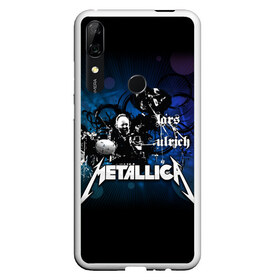 Чехол для Honor P Smart Z с принтом Metallica в Белгороде, Силикон | Область печати: задняя сторона чехла, без боковых панелей | Тематика изображения на принте: american | band | cliff burton | dave mustaine | hard | james hatfield | jason newsted | kirk hammett | lars ulrich | metal | metallica | robert trujillo | rock | ron mcgowney | thrash | американская | джеймс хэтфилд | ларс ул | метал группа | трэш метал 