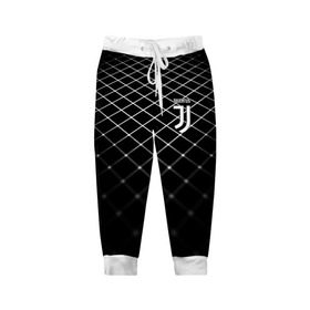 Детские брюки 3D с принтом Juventus 2018 Line в Белгороде, 100% полиэстер | манжеты по низу, эластичный пояс регулируется шнурком, по бокам два кармана без застежек, внутренняя часть кармана из мелкой сетки | fc | juventus | спорт | спортивные | фк | футбол | футбольный клуб | ювентус
