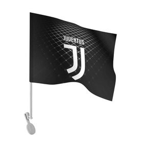 Флаг для автомобиля с принтом Juventus 2018 Line в Белгороде, 100% полиэстер | Размер: 30*21 см | fc | juventus | спорт | спортивные | фк | футбол | ювентус