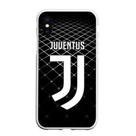 Чехол для iPhone XS Max матовый с принтом JUVENTUS STRIPES STYLE в Белгороде, Силикон | Область печати: задняя сторона чехла, без боковых панелей | fc | juventus | спорт | спортивные | фк | футбол | ювентус