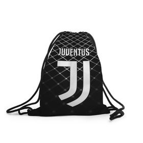 Рюкзак-мешок 3D с принтом Juventus 2018 Line в Белгороде, 100% полиэстер | плотность ткани — 200 г/м2, размер — 35 х 45 см; лямки — толстые шнурки, застежка на шнуровке, без карманов и подкладки | Тематика изображения на принте: fc | juventus | спорт | спортивные | фк | футбол | ювентус