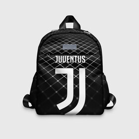 Детский рюкзак 3D с принтом JUVENTUS STRIPES STYLE в Белгороде, 100% полиэстер | лямки с регулируемой длиной, сверху петелька, чтобы рюкзак можно было повесить на вешалку. Основное отделение закрывается на молнию, как и внешний карман. Внутри дополнительный карман. По бокам два дополнительных кармашка | fc | juventus | спорт | спортивные | фк | футбол | ювентус