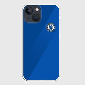 Чехол для iPhone 13 mini с принтом Chelsea  2018 Элитная форма в Белгороде,  |  | chelsea | fc | спорт | спортивные | фк | футбол | футбольный клуб | челси