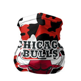 Бандана-труба 3D с принтом CHICAGO BULLS Новогодний в Белгороде, 100% полиэстер, ткань с особыми свойствами — Activecool | плотность 150‒180 г/м2; хорошо тянется, но сохраняет форму | камуфляж | красный | чикаго буллс