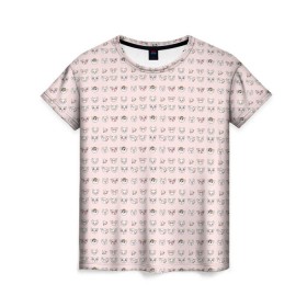 Женская футболка 3D с принтом Смешные чихуахуа в Белгороде, 100% полиэфир ( синтетическое хлопкоподобное полотно) | прямой крой, круглый вырез горловины, длина до линии бедер | домашние животные | пес | собака