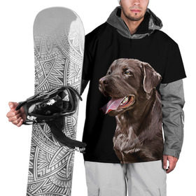 Накидка на куртку 3D с принтом Лабрадор_арт_2 в Белгороде, 100% полиэстер |  | Тематика изображения на принте: домашние животные | лабрадор | пес | песик | ретривер | собака | собачка