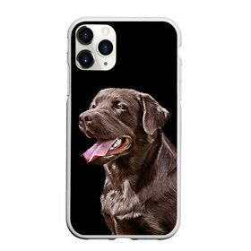 Чехол для iPhone 11 Pro матовый с принтом Лабрадор_арт_2 в Белгороде, Силикон |  | домашние животные | лабрадор | пес | песик | ретривер | собака | собачка