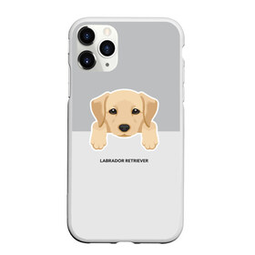 Чехол для iPhone 11 Pro матовый с принтом Лабрадор щенок в Белгороде, Силикон |  | Тематика изображения на принте: домашние животные | лабрадор | пес | песик | ретривер | собака | собачка