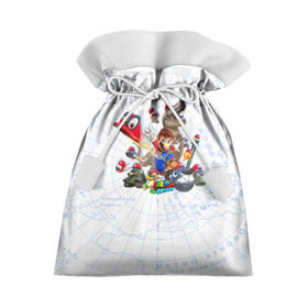 Подарочный 3D мешок с принтом Марио в Белгороде, 100% полиэстер | Размер: 29*39 см | Тематика изображения на принте: mario | nintendo | игра | луиджи | марио | нинтендо
