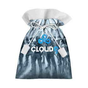 Подарочный 3D мешок с принтом CLOUD 9 CS GO в Белгороде, 100% полиэстер | Размер: 29*39 см | cloud 9 | counter strike | cs go | esports | team | известные | киберспорт | мировые | спорт