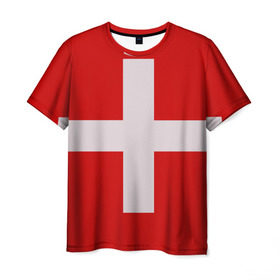 Мужская футболка 3D с принтом Швейцария в Белгороде, 100% полиэфир | прямой крой, круглый вырез горловины, длина до линии бедер | мир | страна | швейцария