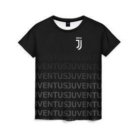 Женская футболка 3D с принтом Juventus 2018 Original в Белгороде, 100% полиэфир ( синтетическое хлопкоподобное полотно) | прямой крой, круглый вырез горловины, длина до линии бедер | juventus | линии | спорт | футбол | футбольный клуб | ювентус