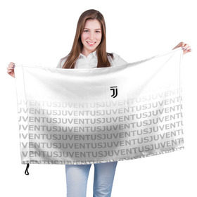 Флаг 3D с принтом Juventus 2018 Original в Белгороде, 100% полиэстер | плотность ткани — 95 г/м2, размер — 67 х 109 см. Принт наносится с одной стороны | juventus | спорт | спортивные | футбол | футбольный клуб | ювентус
