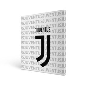 Холст квадратный с принтом Juventus 2018 Original в Белгороде, 100% ПВХ |  | juventus | спорт | спортивные | футбол | футбольный клуб | ювентус