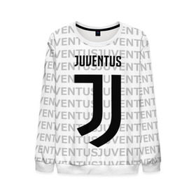 Мужской свитшот 3D с принтом Juventus 2018 Original в Белгороде, 100% полиэстер с мягким внутренним слоем | круглый вырез горловины, мягкая резинка на манжетах и поясе, свободная посадка по фигуре | juventus | спорт | спортивные | футбол | футбольный клуб | ювентус