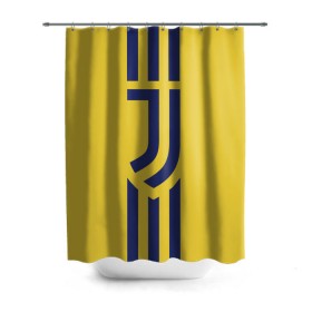 Штора 3D для ванной с принтом Juventus 2018 Original в Белгороде, 100% полиэстер | плотность материала — 100 г/м2. Стандартный размер — 146 см х 180 см. По верхнему краю — пластиковые люверсы для креплений. В комплекте 10 пластиковых колец | cr7 | fc juventus | football | juve | juventus | ronaldo | sport | роналдо | спорт | футбол | ювентус