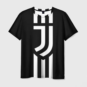 Мужская футболка 3D с принтом Juventus 2018 Original в Белгороде, 100% полиэфир | прямой крой, круглый вырез горловины, длина до линии бедер | cr7 | fc juventus | football | juve | juventus | ronaldo | sport | роналдо | спорт | футбол | ювентус