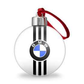 Ёлочный шар с принтом BMW SPORTWEAR в Белгороде, Пластик | Диаметр: 77 мм | bmw | автомобильные | бмв | машины