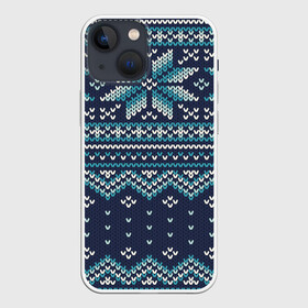 Чехол для iPhone 13 mini с принтом Вязаный орнамент в Белгороде,  |  | christmas | new year | pattern | арт | вязание | вязаный | зима | новый год | праздник | рождество | свитер | текстура | узор