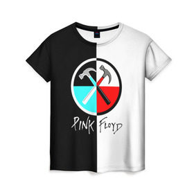 Женская футболка 3D с принтом Pink Floyd в Белгороде, 100% полиэфир ( синтетическое хлопкоподобное полотно) | прямой крой, круглый вырез горловины, длина до линии бедер | pink floyd | pinkfloyd | арт | артрок | группа | дэвид гилмор | пинк флойд | пинкфлойд | прогрессивный | психоделический | рок | сид барретт | симфонический | спэйс | эйсид | экспериментальный
