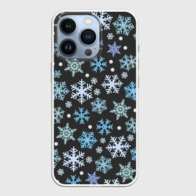 Чехол для iPhone 13 Pro с принтом Snow в Белгороде,  |  | deer | ho | merry christmas | new year | santa | xmas | дед мороз | зима | клаус | новый год | ночь | олени | праздник | рождество | санта | снег