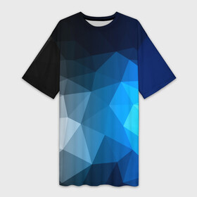 Платье-футболка 3D с принтом GrayBlue collection abstract в Белгороде,  |  | Тематика изображения на принте: abstraction | geometry | polygon | абстракция | геометрия | грань | краски | кубик | кубики | линии | мозаика | полигон | разноцветные | ребро | текстура | тени | узор