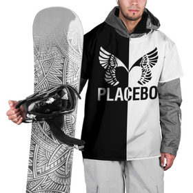 Накидка на куртку 3D с принтом Placebo в Белгороде, 100% полиэстер |  | placebo | альтернативный | инди | индирок | плацебо | рок