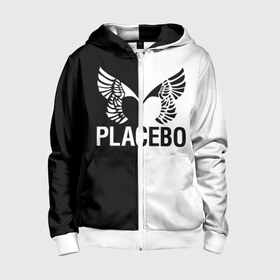 Детская толстовка 3D на молнии с принтом Placebo в Белгороде, 100% полиэстер |  манжеты и пояс оформлены широкой мягкой резинкой, двухслойный капюшон со шнурком для регулировки, спереди карманы и застежка-молния
 | placebo | альтернативный | инди | индирок | плацебо | рок