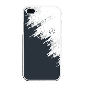 Чехол для iPhone 7Plus/8 Plus матовый с принтом Mercedes в Белгороде, Силикон | Область печати: задняя сторона чехла, без боковых панелей | amg | car | mercedes | race | авто | гонки | краска | марка | машина | мерс | мерседес