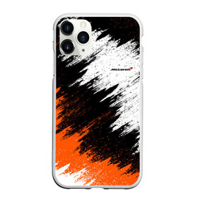 Чехол для iPhone 11 Pro матовый с принтом McLaren в Белгороде, Силикон |  | car | mclaren | race | авто | гонки | краска | макларен | марка | машина