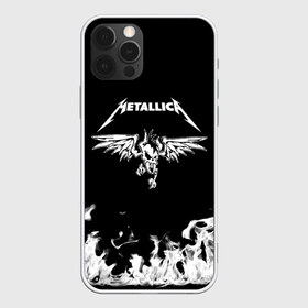 Чехол для iPhone 12 Pro Max с принтом Metallica в Белгороде, Силикон |  | Тематика изображения на принте: metallica | группа | джеймс хэтфилд | кирк хэмметт | ларс ульрих | метал | металика | металлика | миталика | музыка | роберт трухильо | рок | трэш | трэшметал | хард | хардрок | хеви | хевиметал