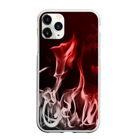 Чехол для iPhone 11 Pro матовый с принтом Огонь и дым в Белгороде, Силикон |  | fire | flame | in fire | smoke | в огне | дым | огненный | огонь | текстуры