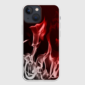 Чехол для iPhone 13 mini с принтом Огонь и дым в Белгороде,  |  | fire | flame | in fire | smoke | в огне | дым | огненный | огонь | текстуры