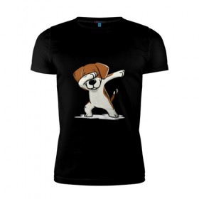 Мужская футболка премиум с принтом Год собаки в Белгороде, 92% хлопок, 8% лайкра | приталенный силуэт, круглый вырез ворота, длина до линии бедра, короткий рукав | год собаки | даб 