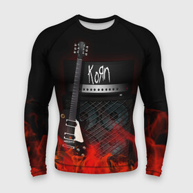 Мужской рашгард 3D с принтом Korn в Белгороде,  |  | Тематика изображения на принте: korn | logo | metal | music | rock | лого | логотип | метал | музыка | рок