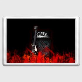 Магнит 45*70 с принтом Sum 41 в Белгороде, Пластик | Размер: 78*52 мм; Размер печати: 70*45 | logo | metal | music | rock | sum 41 | sum41 | лого | логотип | метал | музыка | рок
