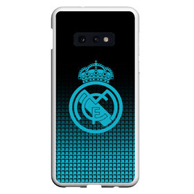 Чехол для Samsung S10E с принтом Real Madrid 2018 Original в Белгороде, Силикон | Область печати: задняя сторона чехла, без боковых панелей | emirates | fc | real madrid | геометрия | реал мадрид | футбольный клуб | эмблема