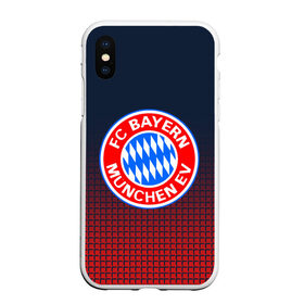 Чехол для iPhone XS Max матовый с принтом FC Bayern 2018 Original в Белгороде, Силикон | Область печати: задняя сторона чехла, без боковых панелей | Тематика изображения на принте: bayern | fc | бавария | спорт | спортивные | футбол | футбольный клуб