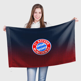 Флаг 3D с принтом FC Bayern 2018 Original в Белгороде, 100% полиэстер | плотность ткани — 95 г/м2, размер — 67 х 109 см. Принт наносится с одной стороны | bayern | fc | бавария | спорт | спортивные | футбол | футбольный клуб