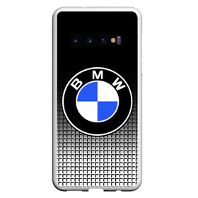 Чехол для Samsung Galaxy S10 с принтом BMW 2018 Black and White IV в Белгороде, Силикон | Область печати: задняя сторона чехла, без боковых панелей | Тематика изображения на принте: bmw | автомобильные | бмв | машины