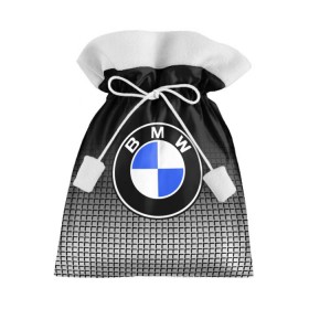 Подарочный 3D мешок с принтом BMW 2018 Black and White IV в Белгороде, 100% полиэстер | Размер: 29*39 см | bmw | автомобильные | бмв | машины
