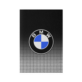 Обложка для паспорта матовая кожа с принтом BMW 2018 Black and White IV в Белгороде, натуральная матовая кожа | размер 19,3 х 13,7 см; прозрачные пластиковые крепления | bmw | автомобильные | бмв | машины