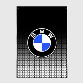 Постер с принтом BMW 2018 Black and White IV в Белгороде, 100% бумага
 | бумага, плотность 150 мг. Матовая, но за счет высокого коэффициента гладкости имеет небольшой блеск и дает на свету блики, но в отличии от глянцевой бумаги не покрыта лаком | bmw | автомобильные | бмв | машины