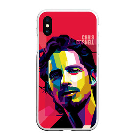 Чехол для iPhone XS Max матовый с принтом Chris Cornell в Белгороде, Силикон | Область печати: задняя сторона чехла, без боковых панелей | audioslave | chris cornell | soundgarden | temple of the dog | автор | альт рок | альтернативный мета | американский | банджоист | барабанщик | вашингтон | вокалист | гитарист | гранж | группа | исполнитель | композитор