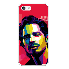 Чехол для iPhone 5/5S матовый с принтом Chris Cornell в Белгороде, Силикон | Область печати: задняя сторона чехла, без боковых панелей | audioslave | chris cornell | soundgarden | temple of the dog | автор | альт рок | альтернативный мета | американский | банджоист | барабанщик | вашингтон | вокалист | гитарист | гранж | группа | исполнитель | композитор