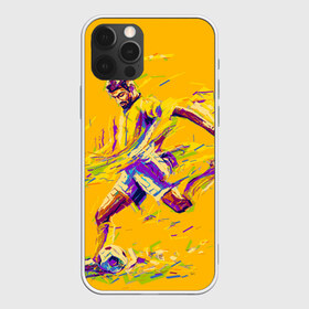 Чехол для iPhone 12 Pro Max с принтом Футболист в Белгороде, Силикон |  | pop art | поп арт | цвета | яркие