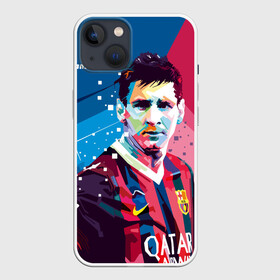Чехол для iPhone 13 с принтом Lionel Messi в Белгороде,  |  | Тематика изображения на принте: barcelona | lionel | messi | барселона | лионель | месси | поп арт