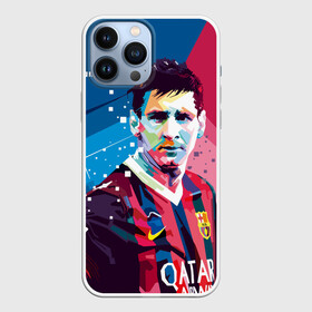 Чехол для iPhone 13 Pro Max с принтом Lionel Messi в Белгороде,  |  | barcelona | lionel | messi | барселона | лионель | месси | поп арт